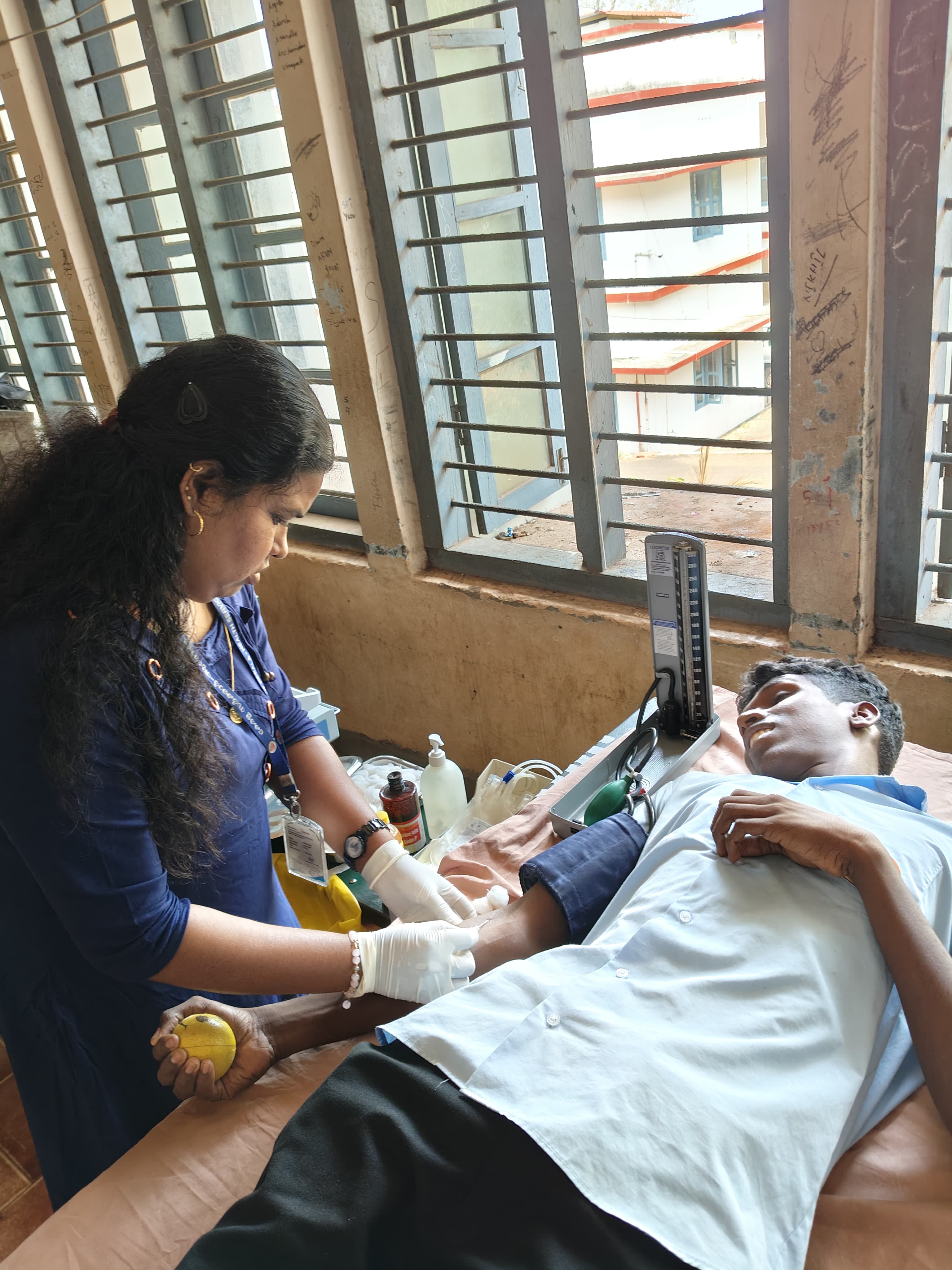 ചെങ്ങന്നൂർ ഗവൺമെന്റ് ഐടിഐ എൻഎസ്എസ് യൂണിറ്റ് രക്തദാന ക്യാമ്പ് നടത്തി